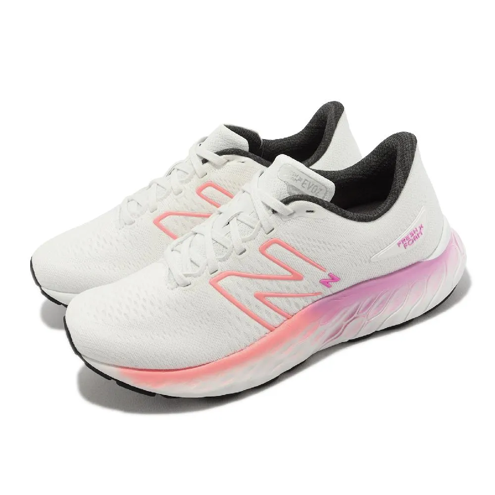 New Balance 紐巴倫 慢跑鞋 EVOZ V3 D 寬楦 女鞋 白 綠 運動鞋 緩震 路跑 NB WEVOZCS3D 歷史價格詳細信息