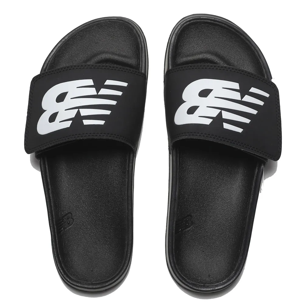 New Balance  黑白  魔鬼氈 拖鞋 男女款 NO.H3506【新竹皇家 SD1501GWT M】 歷史價格詳細信息