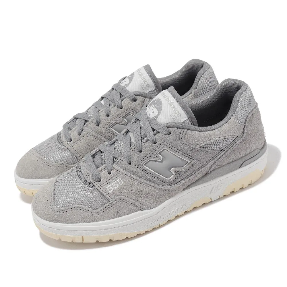 New Balance 紐巴倫 休閒鞋 550 男鞋 女鞋 白 石板灰 復古 膠底 NB IU 著用款 BB550ESC-D 歷史價格詳細信息