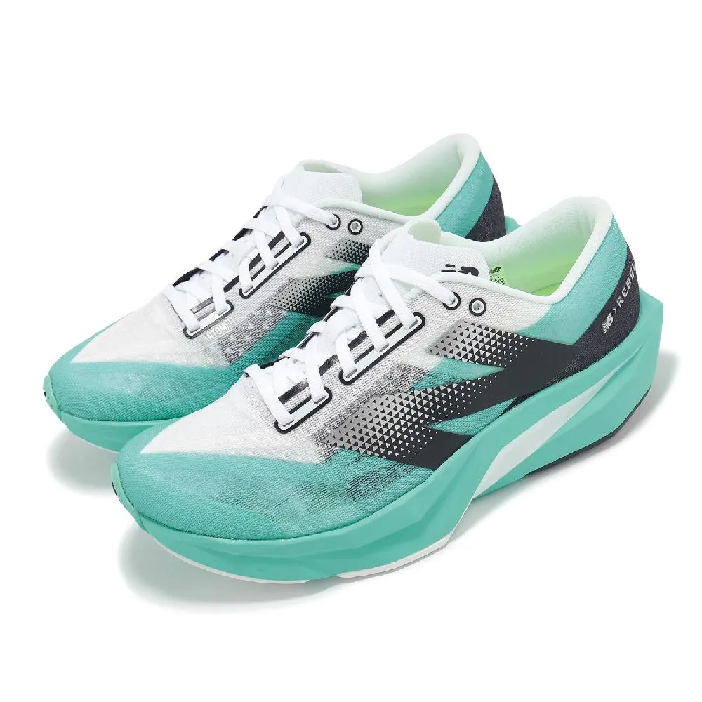 New Balance Fuelcell Rebel V4 WFCXCJ4 女 競速跑鞋 D寬楦 運動 輕量 藍綠 歷史價格詳細信息