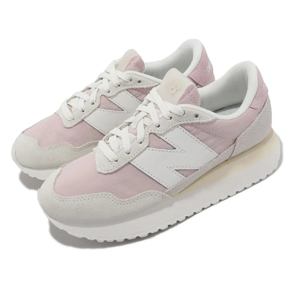 NEW BALANCE 休閒鞋 NB 237 白 嫩粉色 女 WS237PH 歷史價格詳細信息
