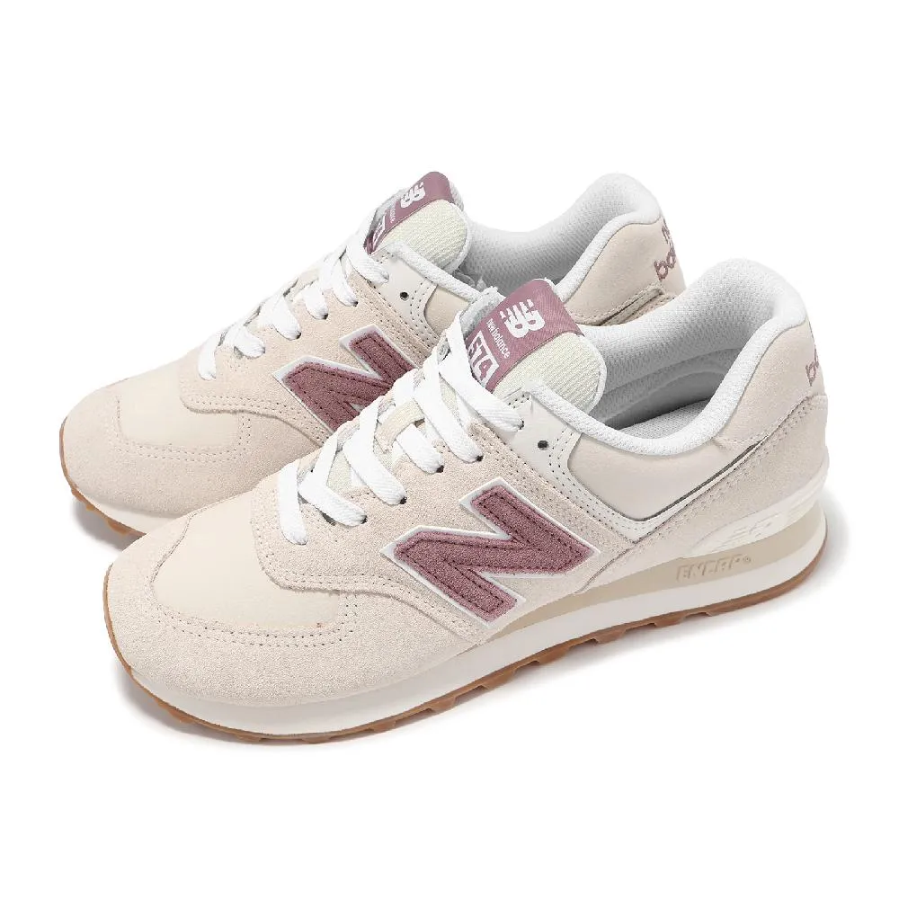 休閒鞋 574 女鞋 亞麻 中古粉 麂皮 網布 經典 NB WL574GU2-B 歷史價格詳細信息