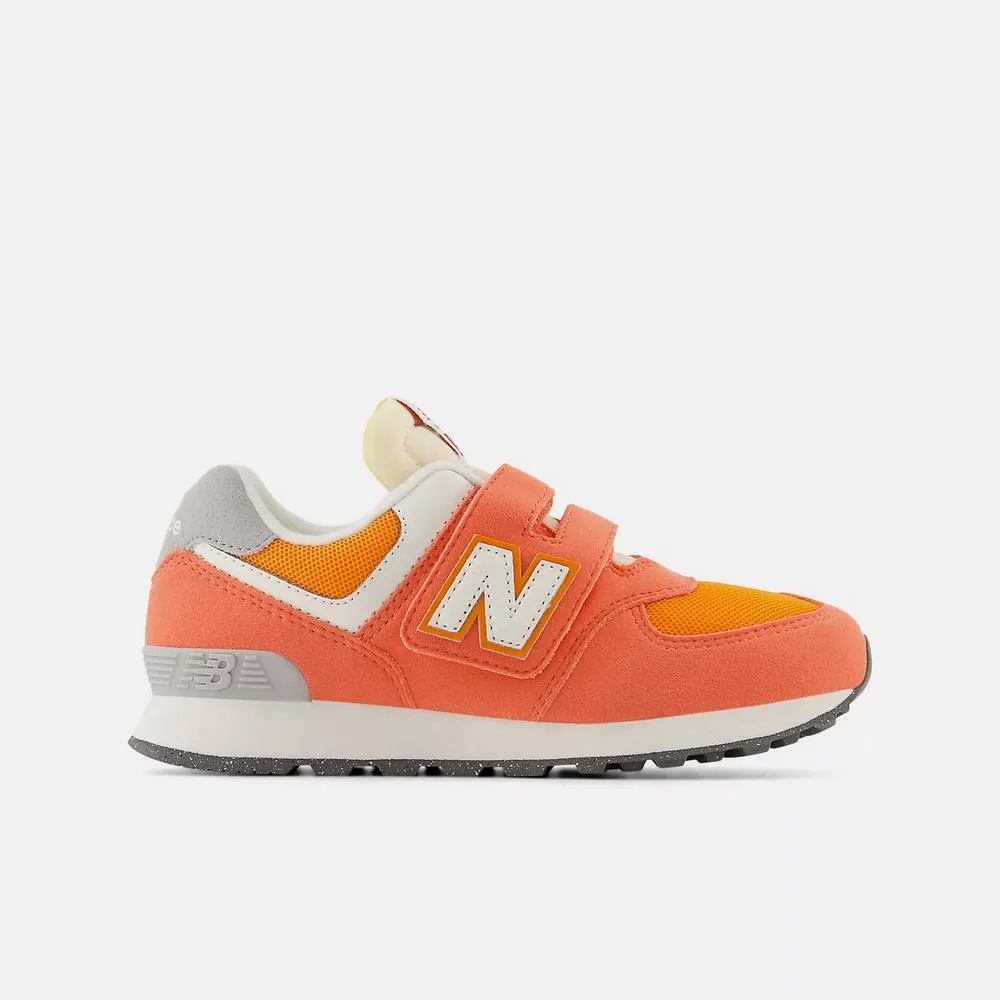 【New Balance】574 系列 中大童 休閒鞋-PV574EVG-W 歷史價格詳細信息