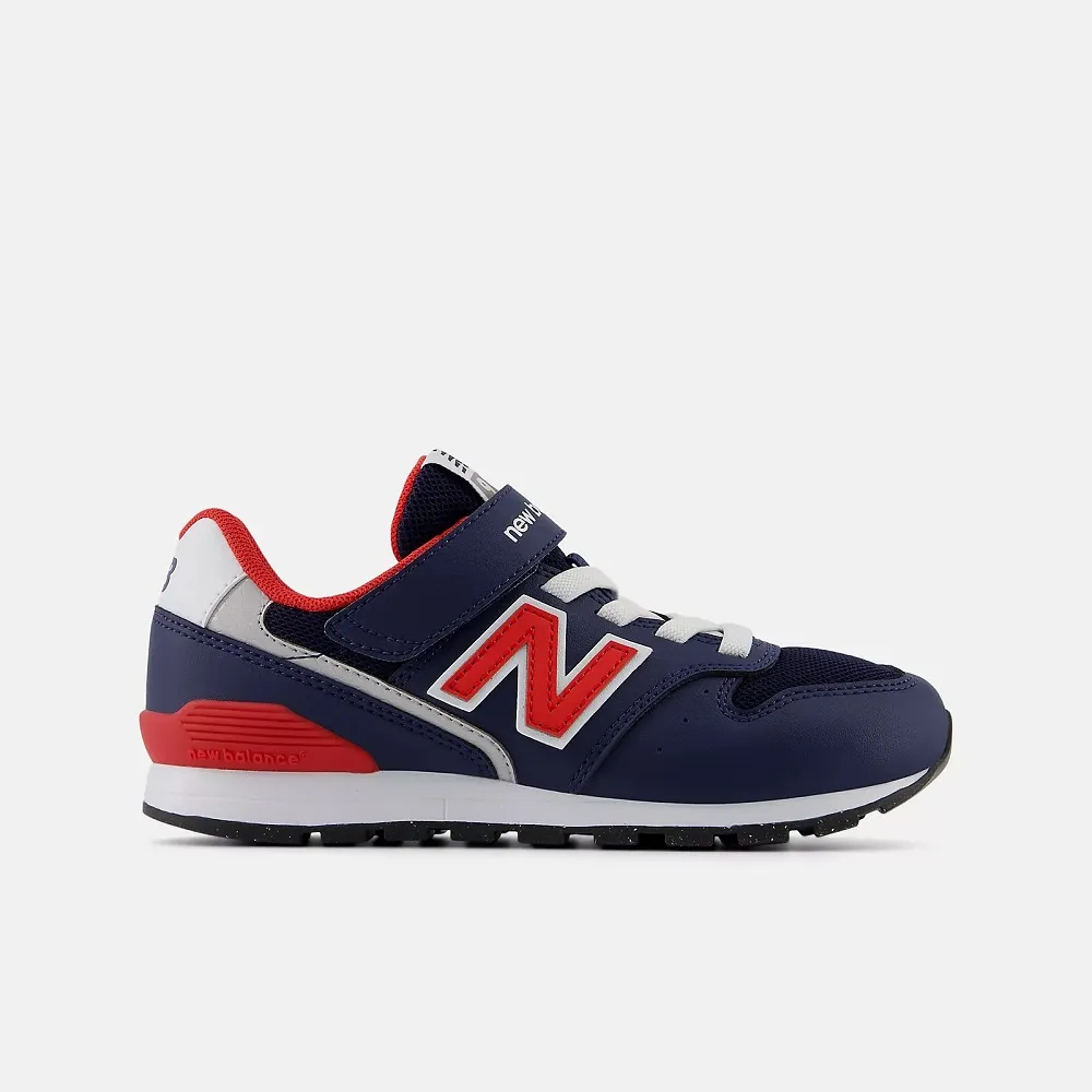 New Balance YV996PB3 中大童 休閒鞋 經典 復古 W寬楦 NB 996 魔鬼氈 舒適 灰藍橘 歷史價格詳細信息