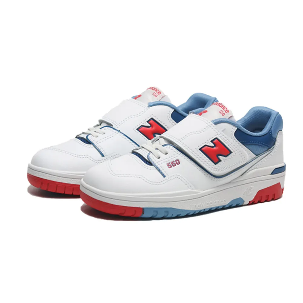 童鞋 550 中童 白 水銀藍 小朋友 魔鬼氈 皮革 復古 休閒鞋 運動鞋 NB PHB550WB-M 歷史價格詳細信息