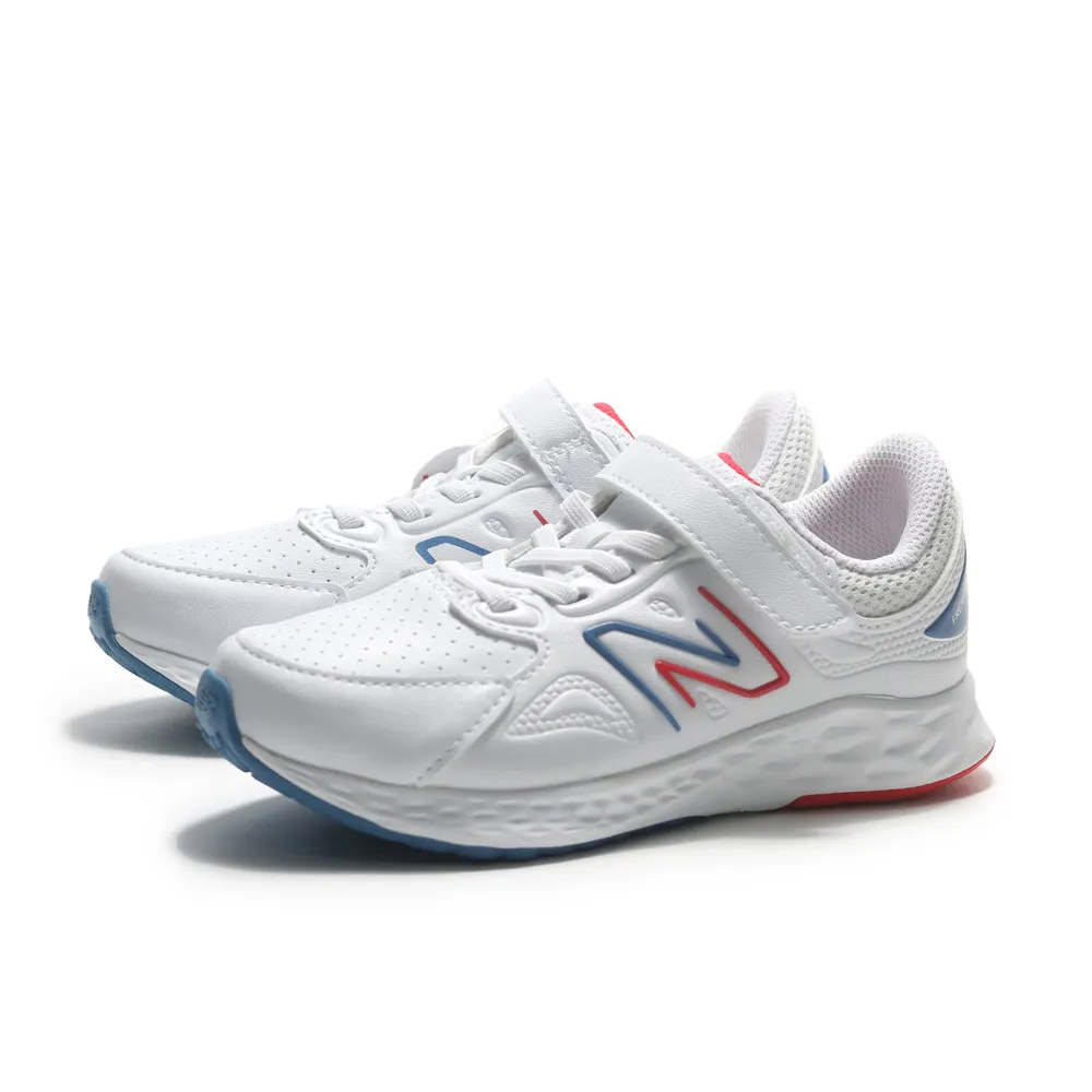 【New Balance】Fresh Foam 76T Bungee Lace with Top Strap 中大童 慢跑鞋_PA76TBR1-W 歷史價格詳細信息