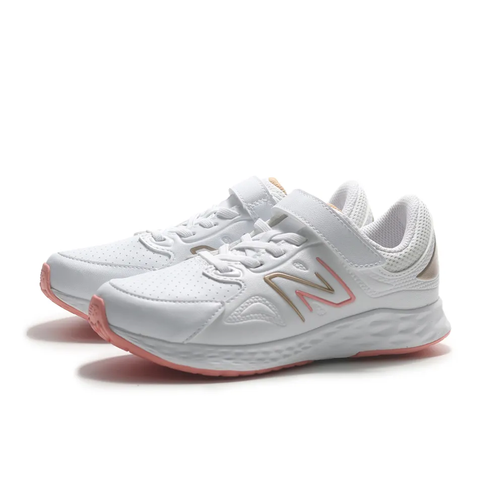 【New Balance】Fresh Foam 76T Bungee Lace with Top Strap 中大童 慢跑鞋_PA76TBR1-W 歷史價格詳細信息