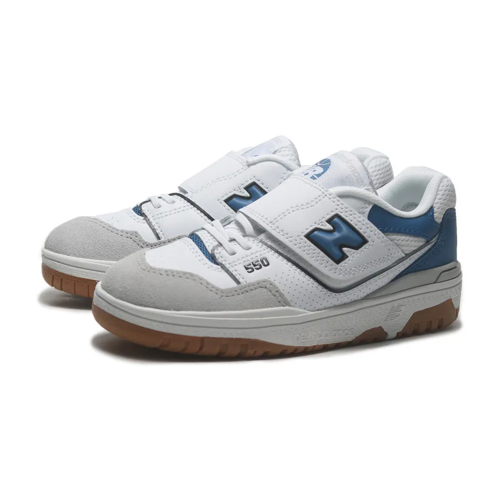 童鞋 550 中童 白 水銀藍 小朋友 魔鬼氈 皮革 復古 休閒鞋 運動鞋 NB PHB550WB-M 歷史價格詳細信息