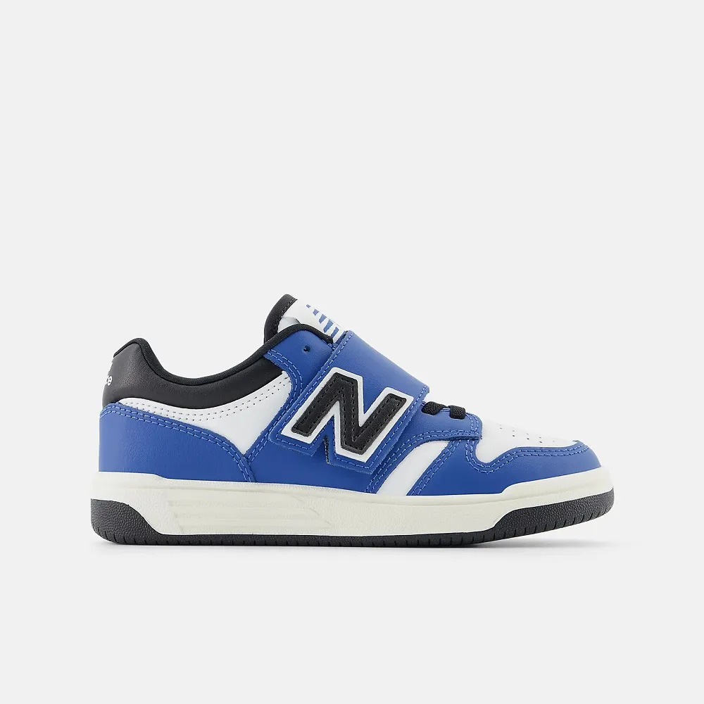 New Balance 480 [PHB4803W] 中童 運動休閒鞋 寬楦 舒適 穿搭 魔鬼氈 白 歷史價格詳細信息