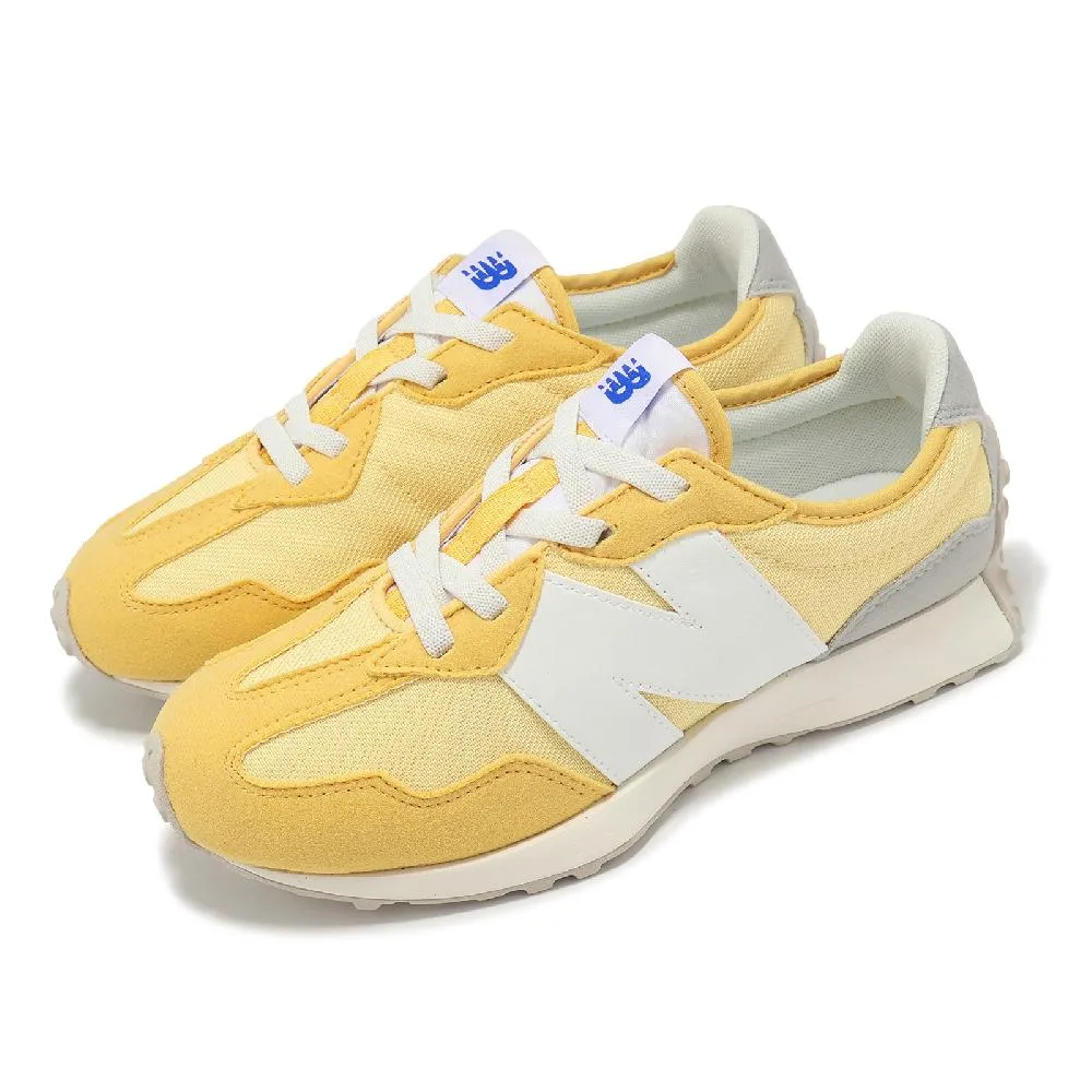 New Balance 紐巴倫 休閒鞋 327 中童鞋 小朋友 寬楦 藍 黃 麂皮 帆布 復古 NB 運動鞋 PH327UNW 歷史價格詳細信息