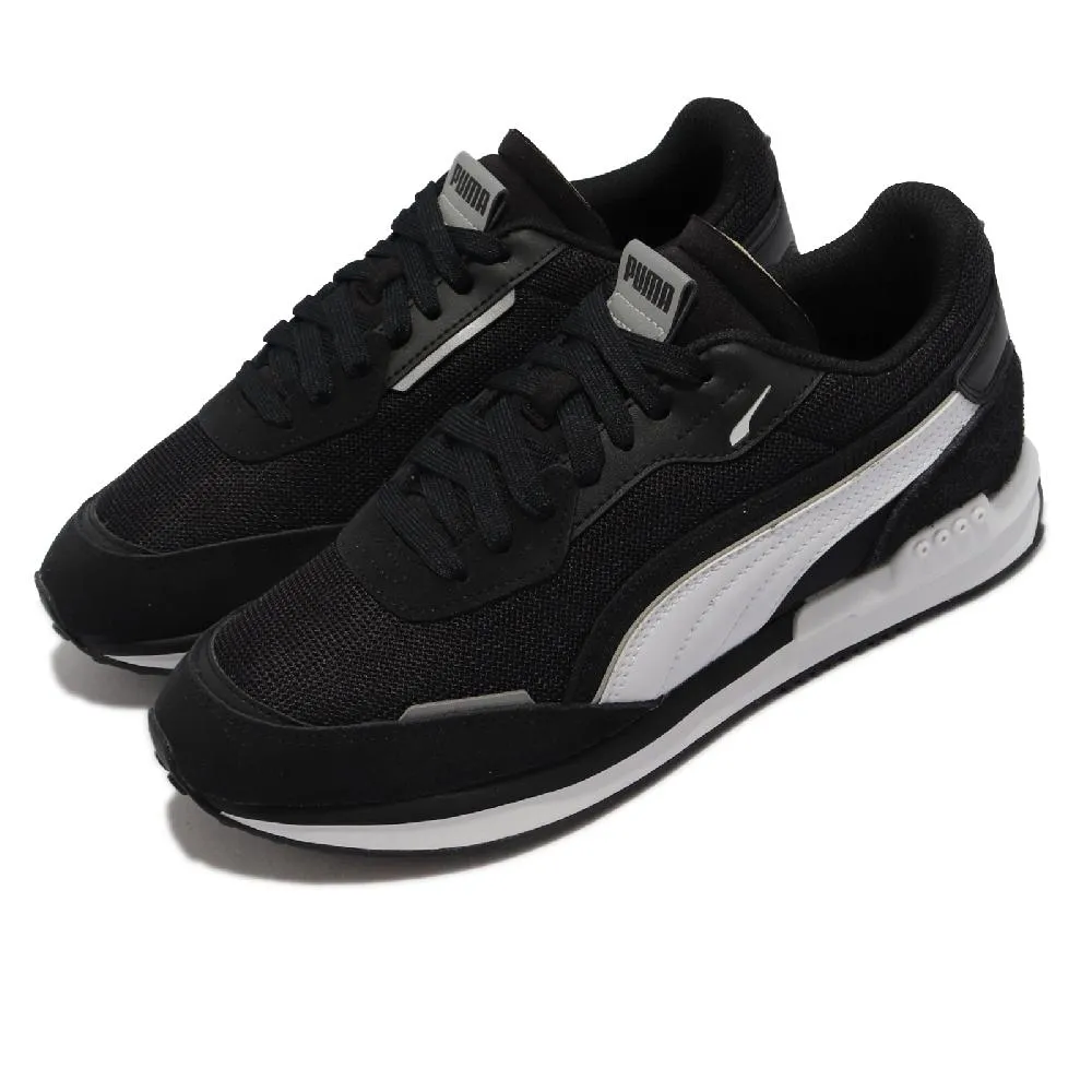 Puma 休閒鞋 City Rider B&W 白 灰 復古 老爹鞋 男鞋 女鞋 小白鞋 【ACS】 38204602 歷史價格詳細信息
