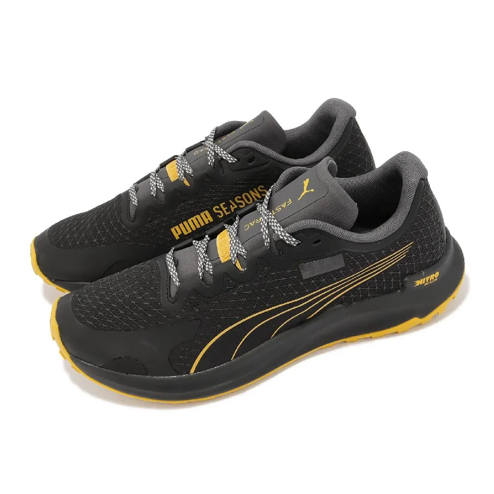 Puma 彪馬 越野跑鞋 Explore Nitro Mid GTX 男鞋 黑 灰 防水 中筒 防滑 抓地 運動鞋 37786001 歷史價格詳細信息
