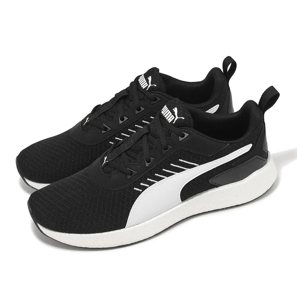 Puma Nrgy Elate 黑色 網布 休閒運動鞋 男款 NO.B1619【新竹皇家 19405603】 歷史價格詳細信息
