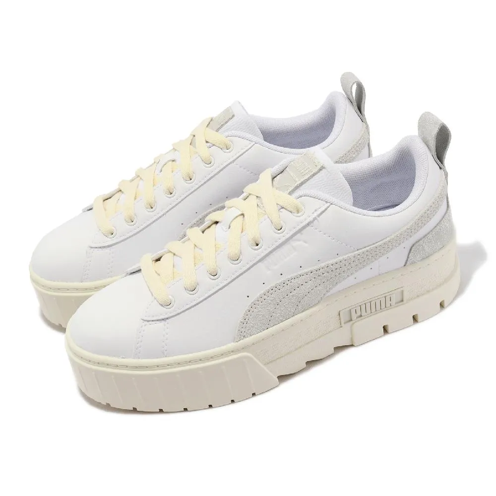 Puma 休閒鞋 Mayze Thrifted Wns 米白 粉紅 奶油底 厚底增高 女鞋 【ACS】 38986102 歷史價格詳細信息