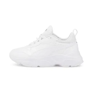 Puma Cassia 白色 網布 皮革 經典 百搭 老爹鞋 女款 NO.J1228【新竹皇家38464703】 歷史價格詳細信息