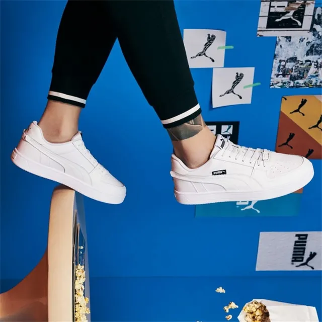 【PUMA】休閒鞋 Caven 2.0 Retro Club 男鞋 女鞋 白藍 皮革 E.SO 瘦子 王淨 同款(395082-01) 歷史價格詳細信息