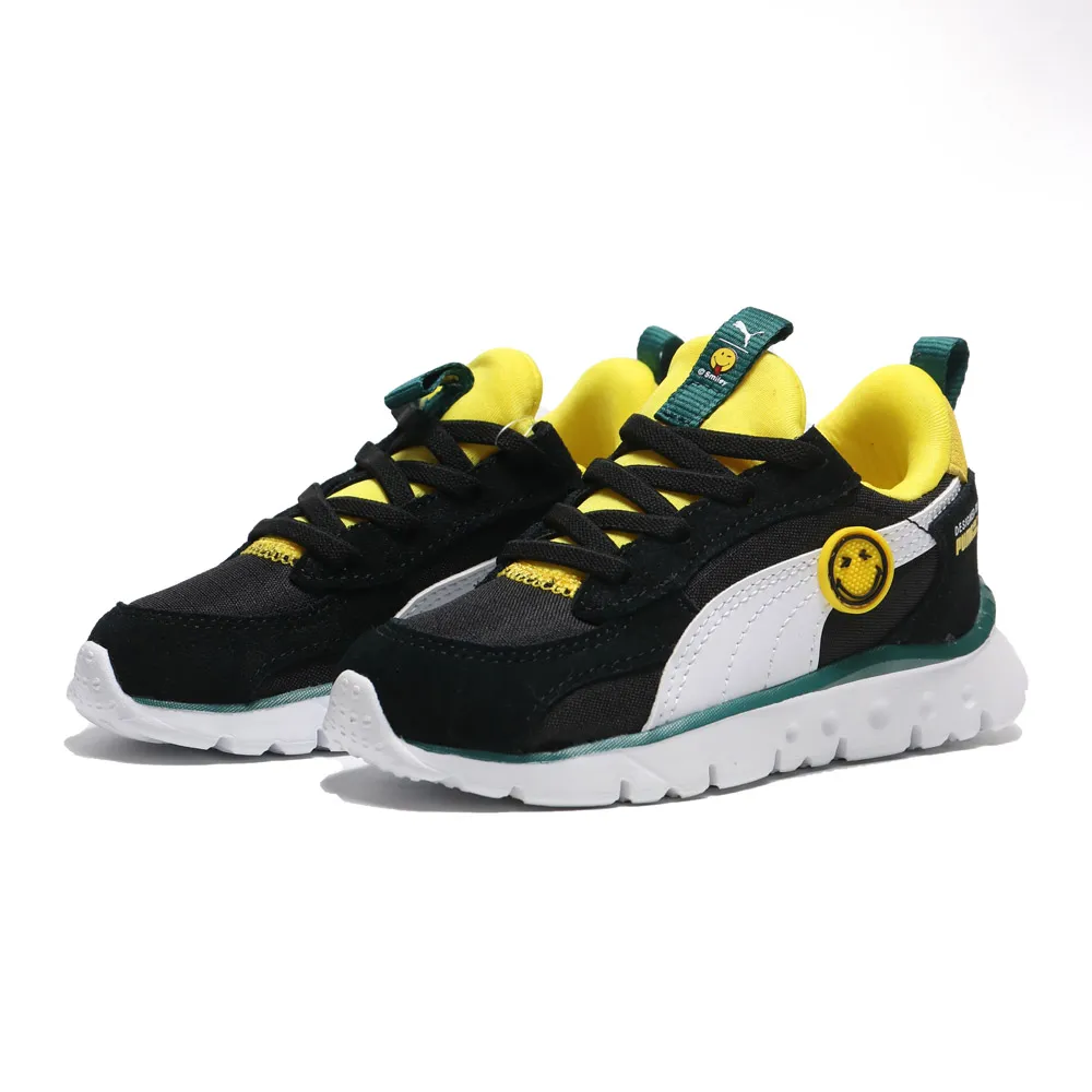 PUMA 童鞋 Wired Run Slip On PS 黑金 免綁帶 直接套穿 運動鞋 中童 38199402 歷史價格詳細信息