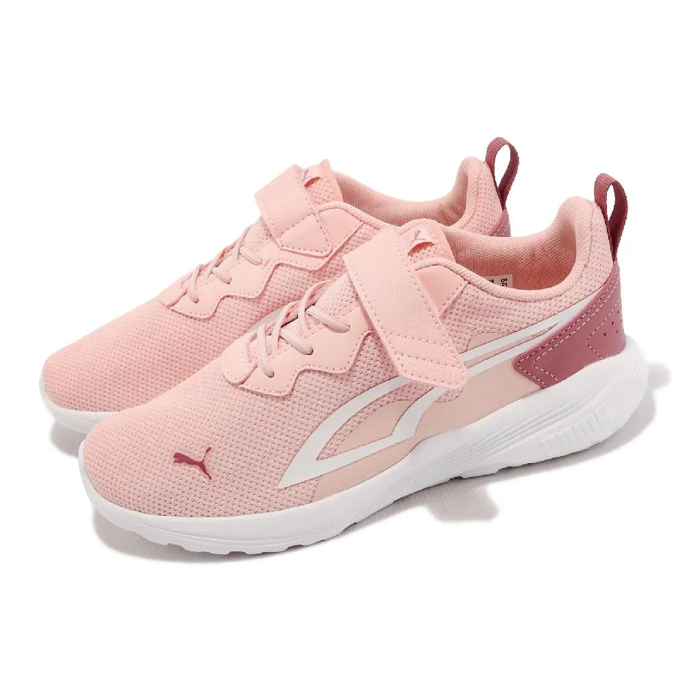 【PUMA】運動鞋 童鞋 兒童 中童 魔鬼氈 R78 V PS 黑粉 37361720 歷史價格詳細信息