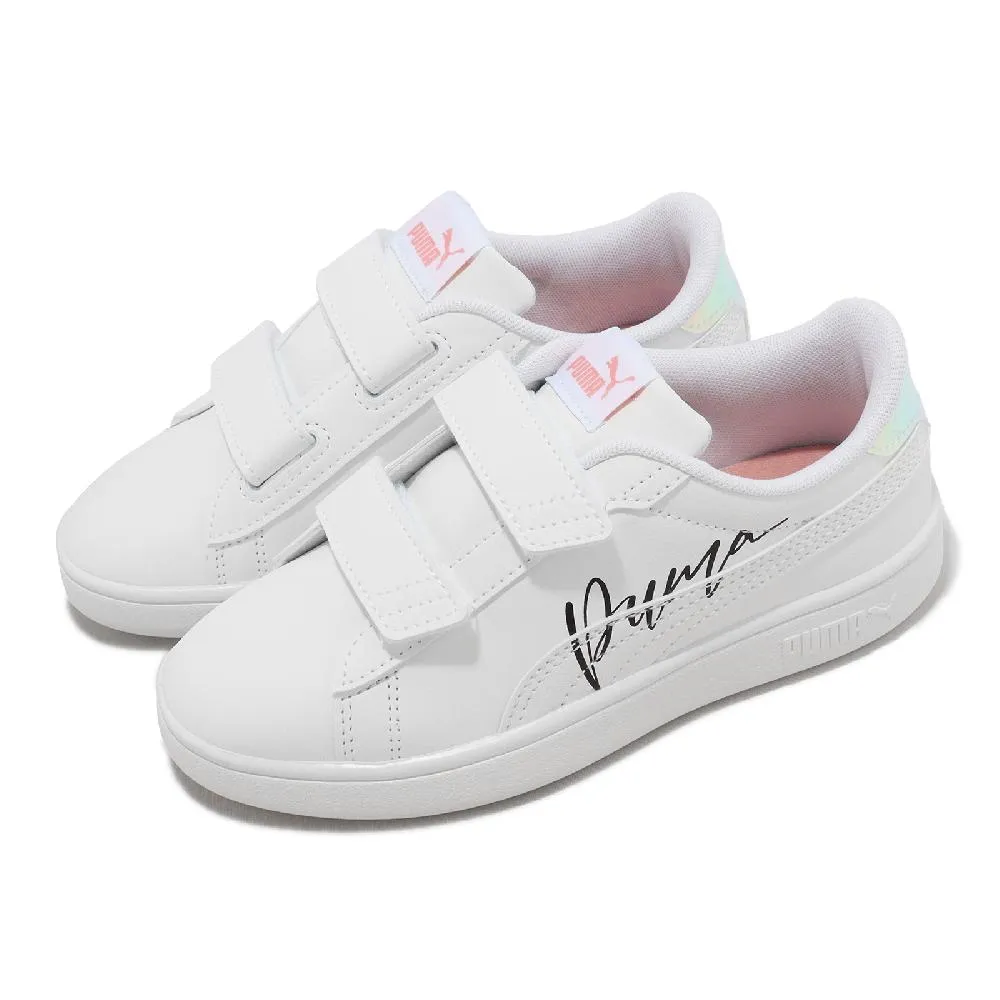 Puma 彪馬 童鞋 Flyer Flex AC PS 粉紅 白 綠 中童 小朋友 魔鬼氈 運動鞋 37638323 歷史價格詳細信息