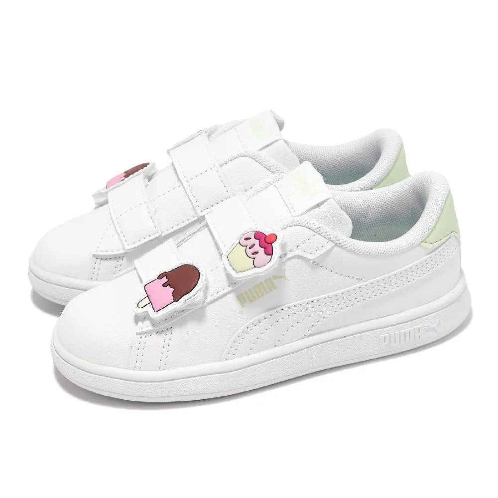 Puma 彪馬 童鞋 Flyer Flex AC PS 粉紅 白 綠 中童 小朋友 魔鬼氈 運動鞋 37638323 歷史價格詳細信息