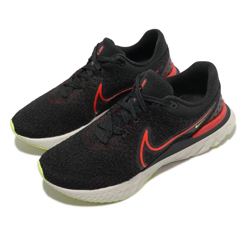 Nike 慢跑鞋 React Infinity Run FK 運動鞋 黑 白 男鞋 CD4371-002 【ACS】 歷史價格詳細信息