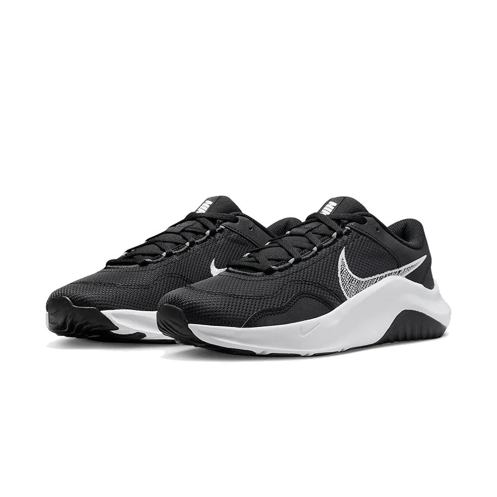Nike W Legend Essential 3 NN P [DQ4674-100] 女 訓練鞋 健身 重訓 白黑 歷史價格詳細信息