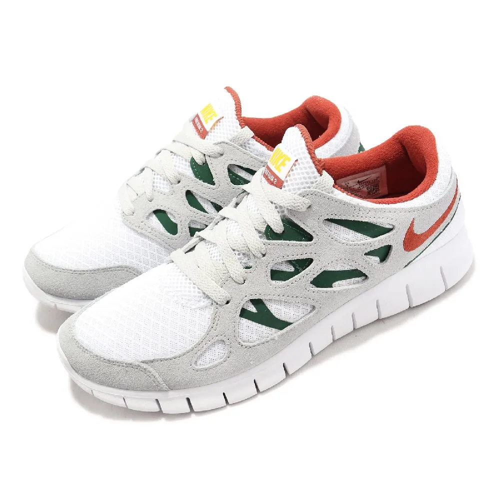 Nike Free Run 2 [537732-103] 男 慢跑鞋 運動 路跑 赤足 襪套 緩震 柔軟 輕量 白黑紫 歷史價格詳細信息