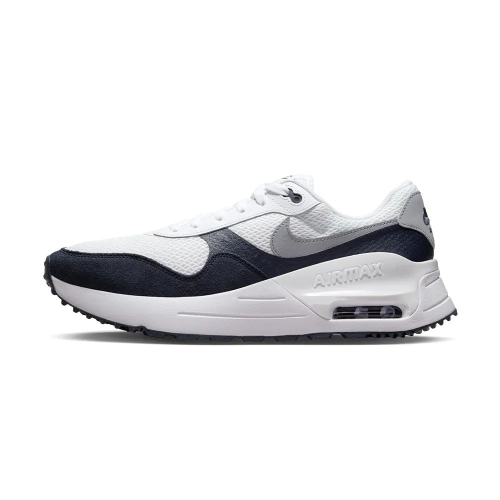 Nike Air Max Systm 白 灰 女鞋 大童鞋 氣墊 運動鞋 休閒鞋 零碼福利品 【ACS】 歷史價格詳細信息