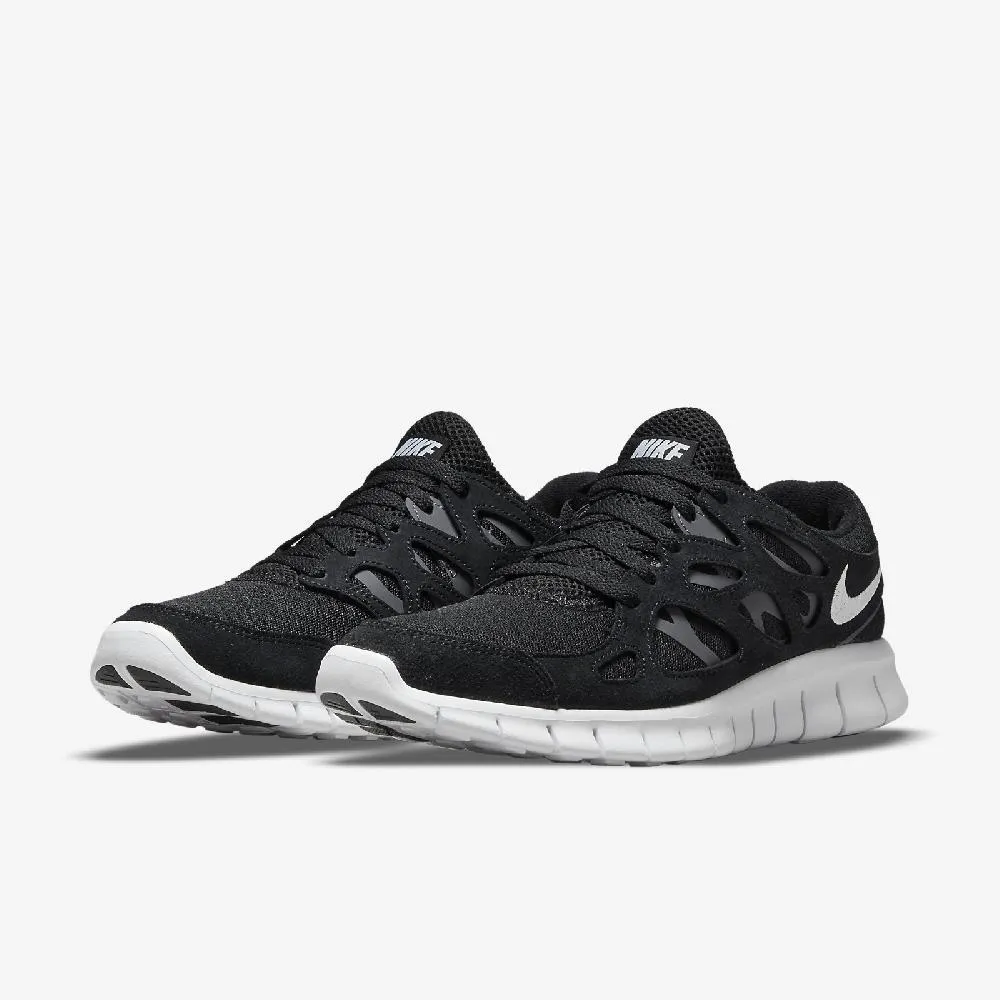 NIKE 慢跑鞋 FREE RUN 2 黑白 赤足 健身 訓練鞋 男 537732-004 歷史價格詳細信息