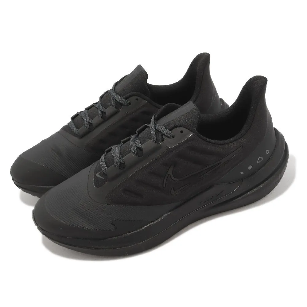 【NIKE】NIKE AIR WINFLO SHIELD 男鞋 跑步鞋 黑綠-DM1106002 歷史價格詳細信息