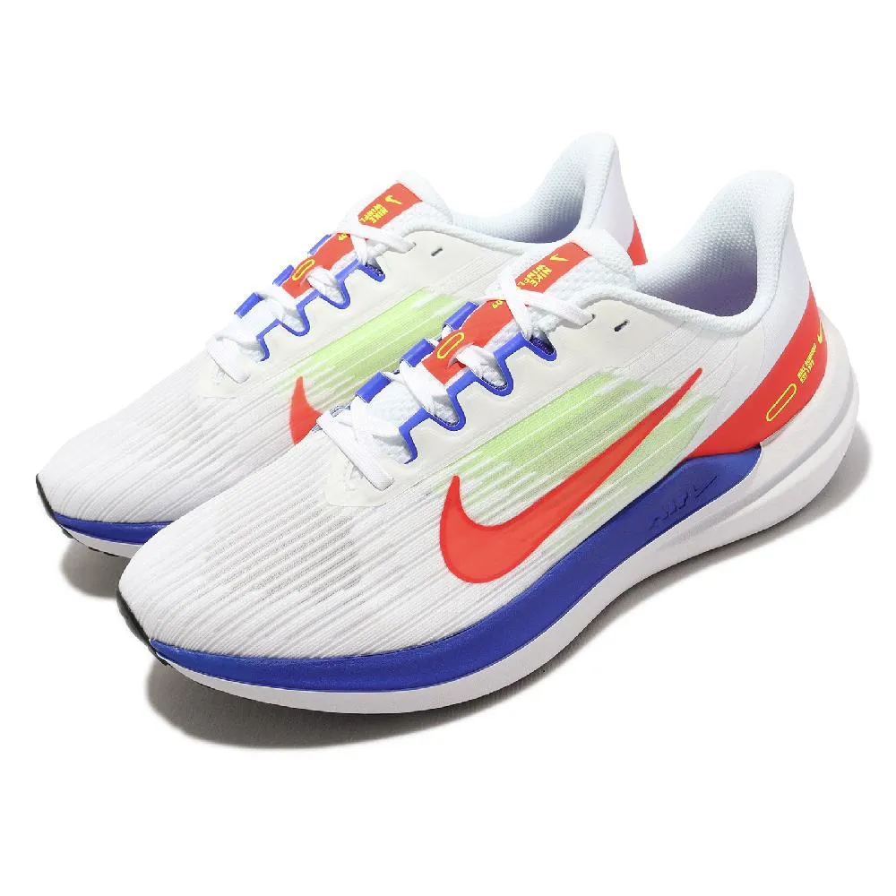 Nike 慢跑鞋 Air Winflo 9 白 橘 綠 路跑 入門款 男鞋 運動鞋 【ACS】 DD6203-005 歷史價格詳細信息