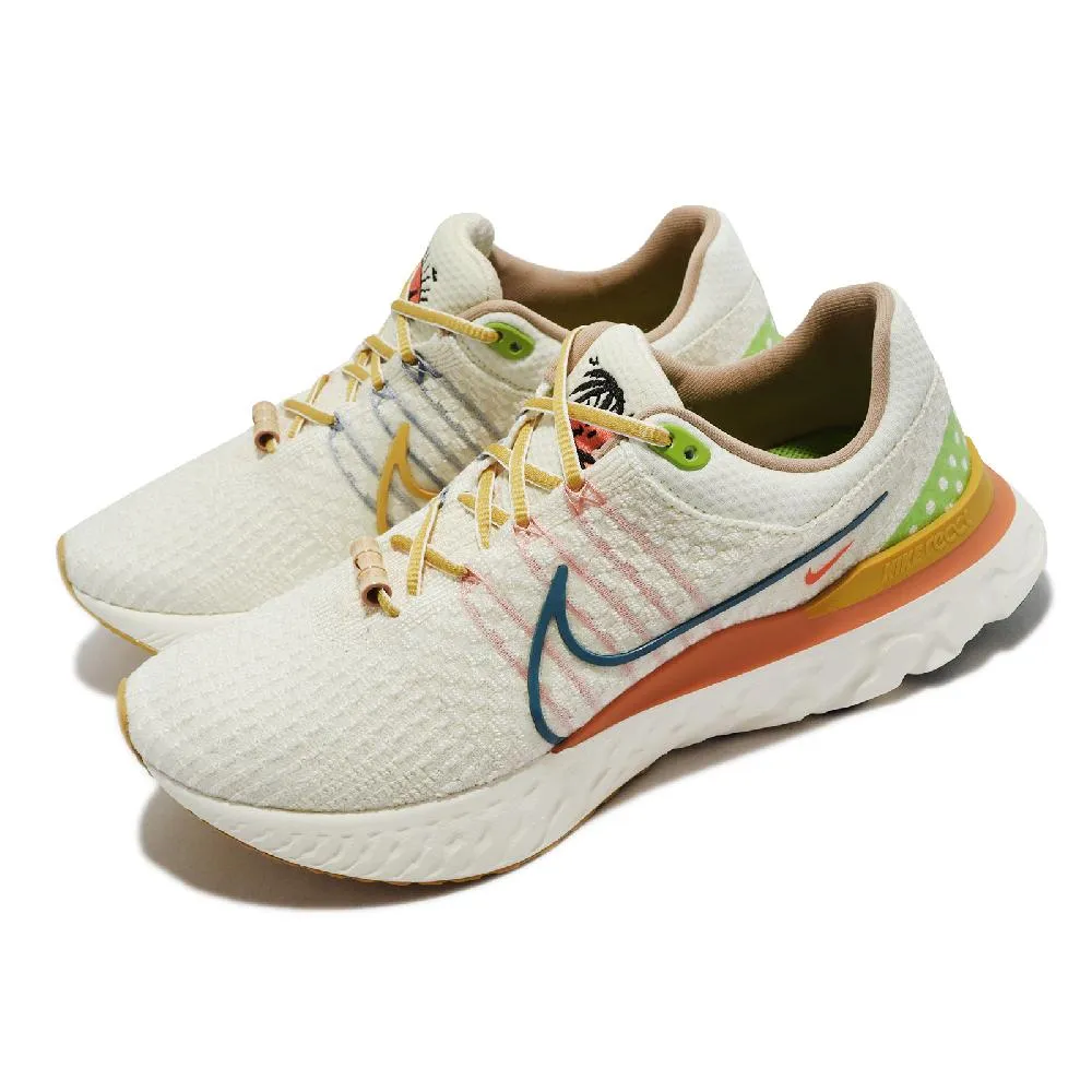 Nike React Infinity Run FK 3 男 白紅 透氣 慢跑 訓練 運動 慢跑鞋 DZ3014-100 歷史價格詳細信息