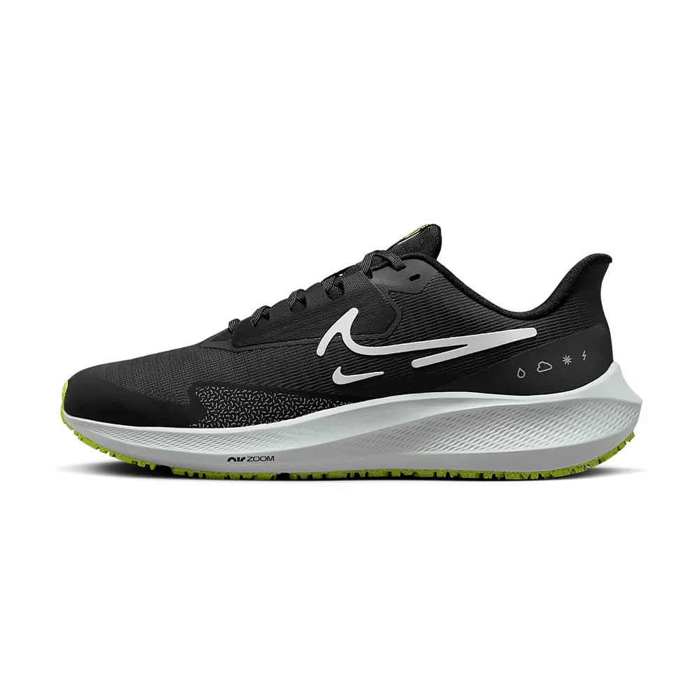 Nike Air Zoom Pegasus 39 Shield [DO7625-002] 男 慢跑鞋 路跑 防水 黑灰 歷史價格詳細信息