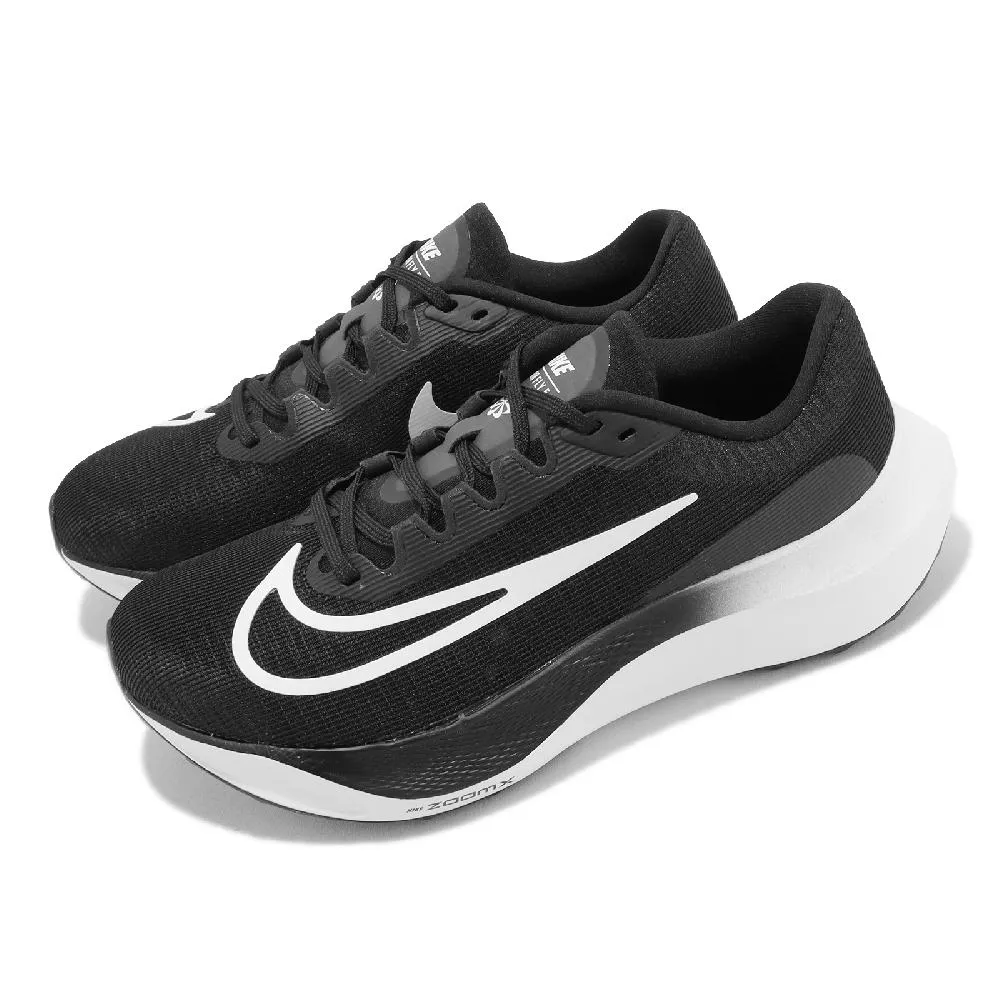 Nike 慢跑鞋 Zoom Fly 5 黑 白 厚底 避震 男鞋 路跑 運動鞋【ACS】 DM8968-001 歷史價格詳細信息