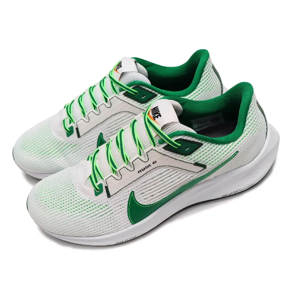 Nike 耐吉 慢跑鞋 Air Zoom Pegasus 40 PRM 男鞋 白 綠 Bill Bowerman FJ0329-100 歷史價格詳細信息