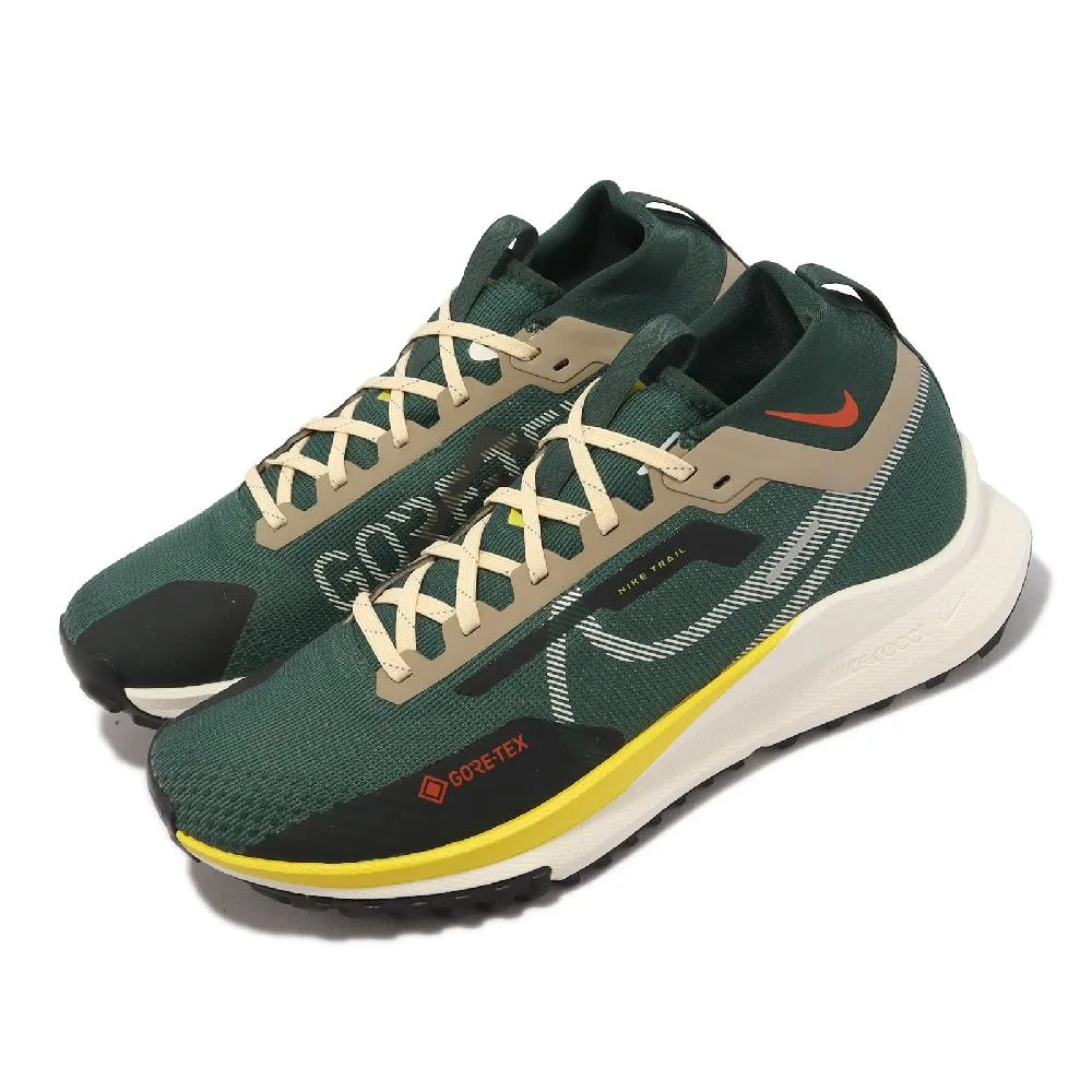 Nike 耐吉 越野跑鞋 React Pegasus Trail 4 GTX 男鞋 米白 白 防水 緩震 郊山 路跑 DJ7926-007 歷史價格詳細信息