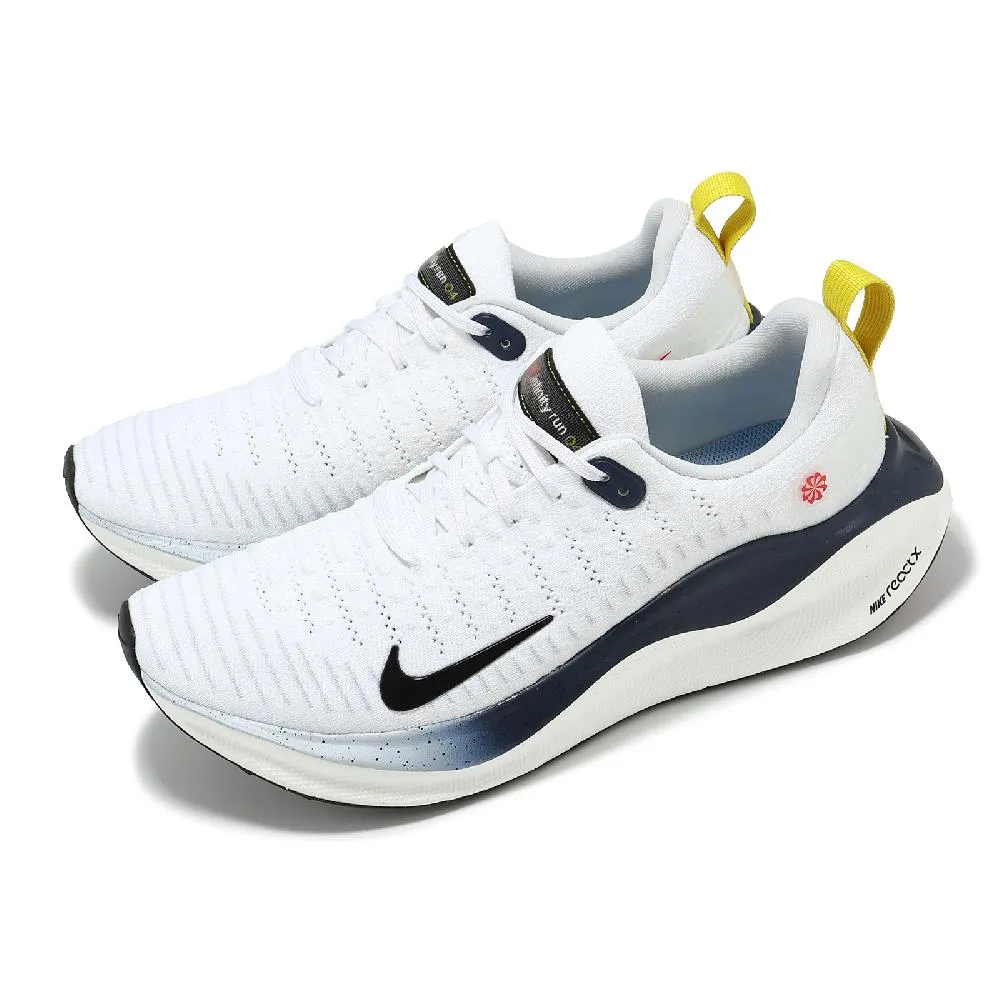 耐吉 NIKE Reactx Infinity Run 4 白黃 馬拉松 機能風格 減震 耐磨 低邦 跑步 歷史價格詳細信息