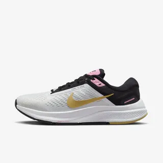 NIKE 慢跑鞋 NIKE AIR ZOOM STRUCTURE 24 黑白 男鞋 - DA8535001 歷史價格詳細信息