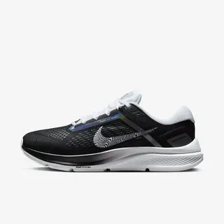 NIKE 慢跑鞋 NIKE AIR ZOOM STRUCTURE 24 黑白 男鞋 - DA8535001 歷史價格詳細信息