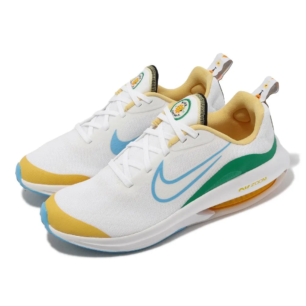 Nike 慢跑鞋 Air Zoom Arcadia GS 白 綠 橘 路跑 女鞋 大童鞋【ACS】 CK0715-103 歷史價格詳細信息