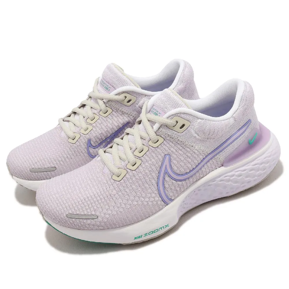 【NIKE 耐吉】運動鞋 慢跑鞋 跑鞋 女鞋 W ZOOM FLY 6 緩震 厚底 米白 黑(FN8455102) 歷史價格詳細信息