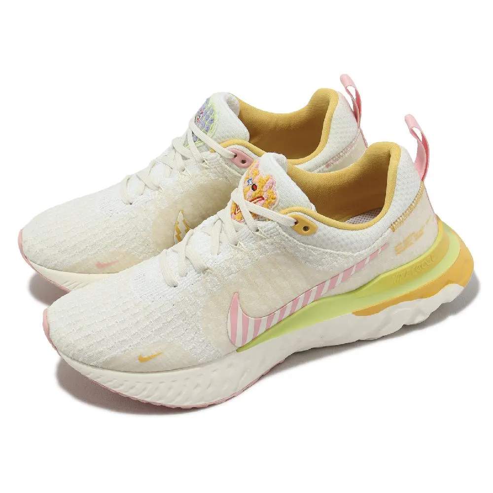 Nike 慢跑鞋 Wmns React Infinity Run FK 3 米白 粉 女鞋 ACS FD4619-111 歷史價格詳細信息