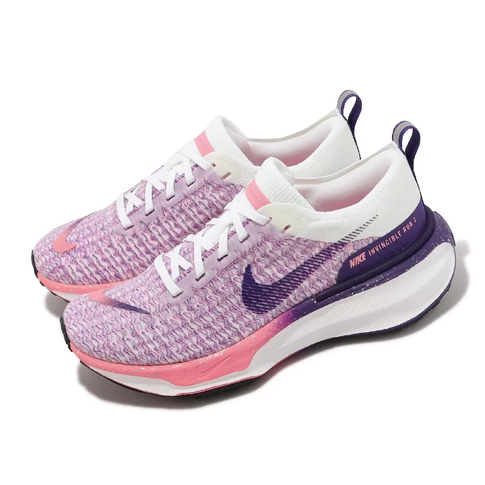 NIKE 慢跑鞋 運動鞋 WMNS ZOOMX INVINCIBLE RUN FK 3 女 DR2660001 黑 歷史價格詳細信息