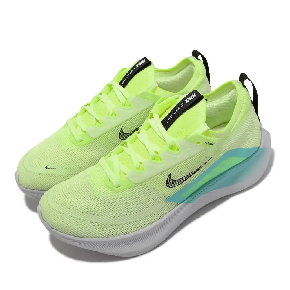 Nike 慢跑鞋 Zoom Fly 4 運動 女鞋 氣墊 舒適 React科技 避震 路跑 黑 白  CT2401-001 歷史價格詳細信息