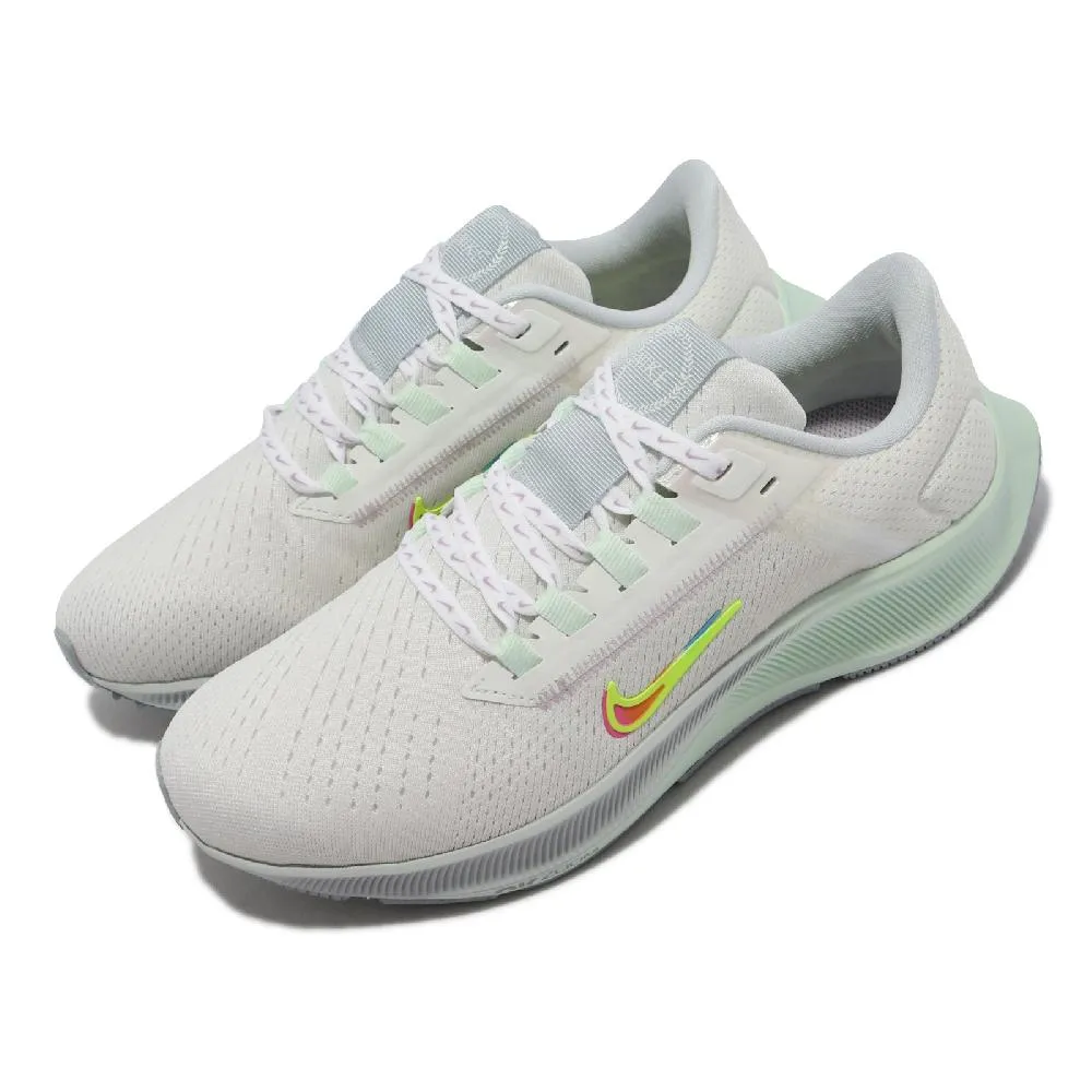 Nike 耐吉 慢跑鞋 Zoom Pegasus 38 PRM 女鞋 氣墊 避震 路跑 運動 白 彩 DH6507-111 歷史價格詳細信息