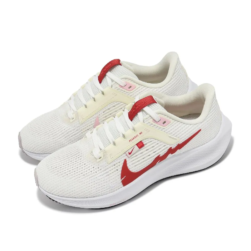 Nike 耐吉 慢跑鞋 Wmns Air Zoom Pegasus 40 女鞋 白 銀 緩震 小飛馬 運動鞋 DV3854-101 歷史價格詳細信息