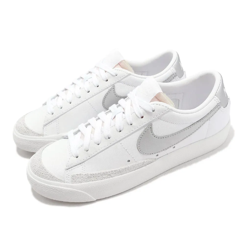 Nike Wmns Blazer Low 77 Jumbo [DX6043-171] 女 休閒鞋 經典 復古 大勾 米彩 歷史價格詳細信息