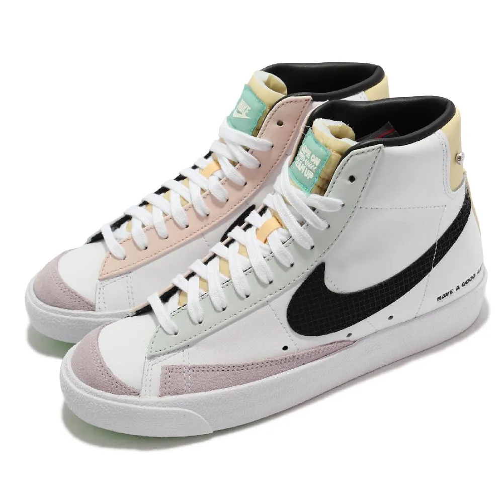 NIKE 休閒鞋 運動鞋 BLAZER MID 77 EMB 男 DD8025100 白藍橘 DD8025101 黑紅灰 歷史價格詳細信息