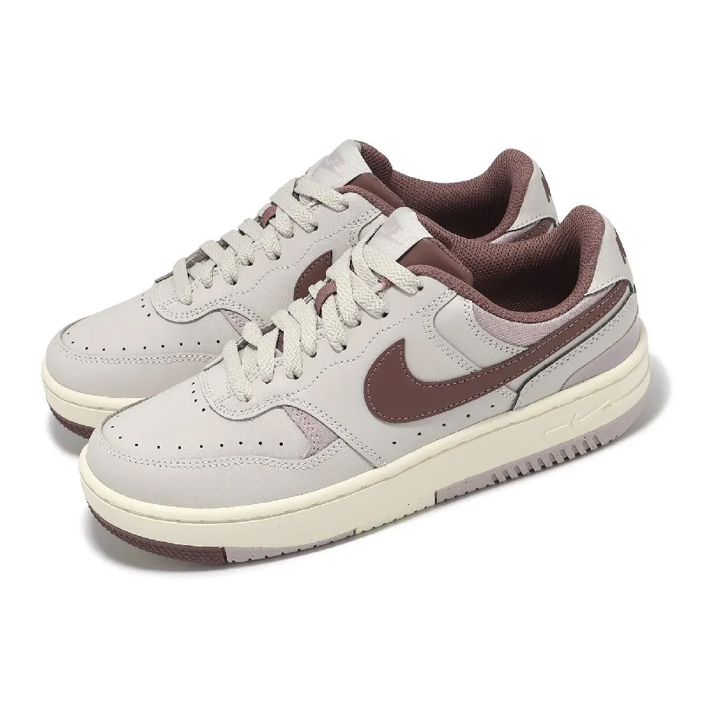 休閒鞋 Gamma Force 女鞋 黑 白 復古 皮革 厚底 增高 白勾 FQ6476-010 歷史價格詳細信息