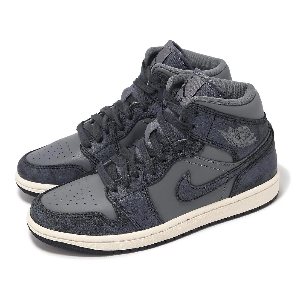 耐吉 Nike Air Jordan 1 Mid WMNS &rdquo;Black Chrome&ldquo;中邦 AJ1 黑白紅 籃球鞋 歷史價格詳細信息